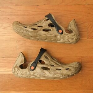 Merrell Hydro Moc‎ Sandals Brown Camo Slip-On Foam Clogs Men's Size 12M